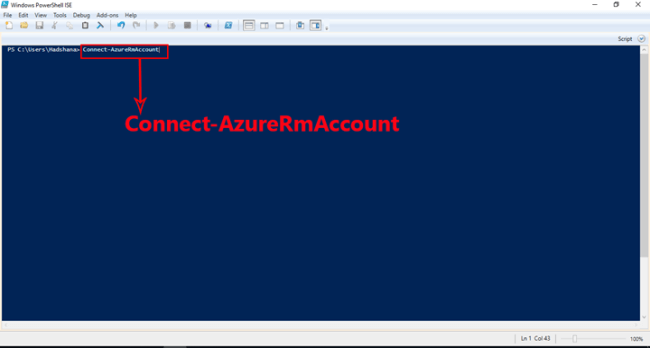 Connect-AzureRmAccount